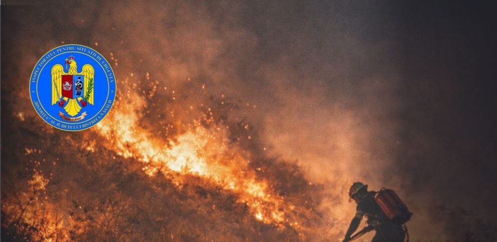 Pompierii din Bistrița-Năsăud se confruntă cu incendii de vegetație din cauza neglijenței