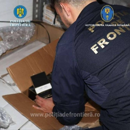 Descoperire de bunuri contrafăcute în Calafat, cu o valoare estimată de 654.000 lei