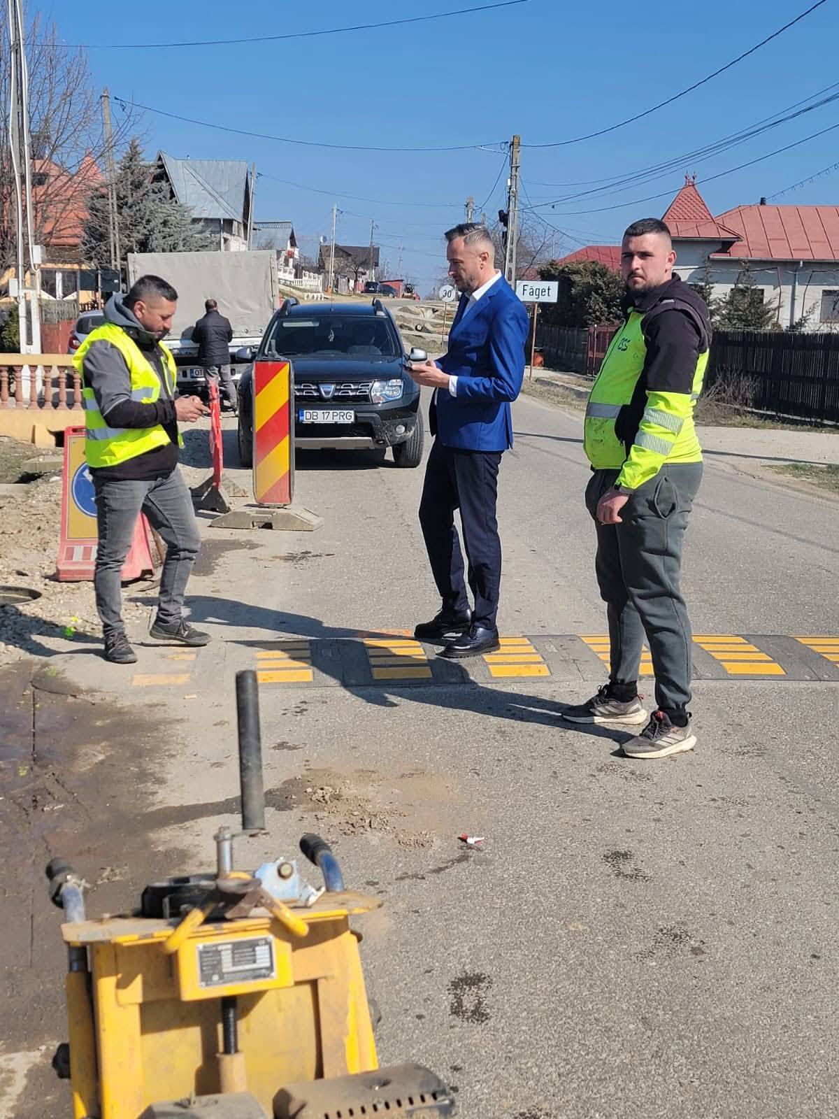 Găești demarează lucrările de canalizare pe străzile Republicii și Viitorului