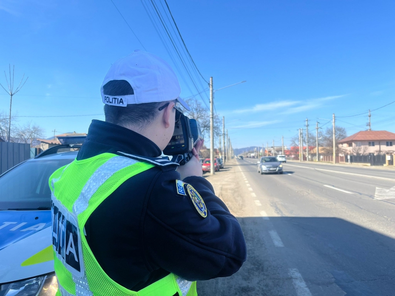 Poliția aplică 74 de sancțiuni pe DN 15 într-o acțiune amplă