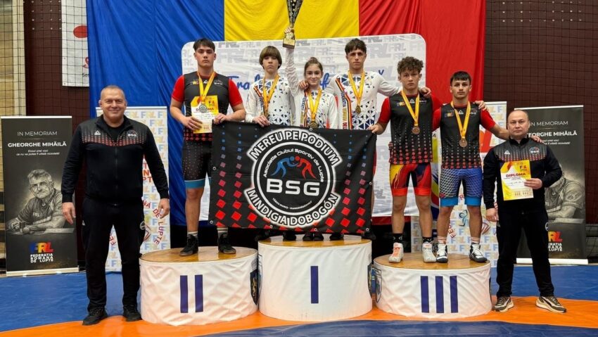 Sportivii din Târgu Mureș strălucesc la Campionatul Național Individual de Lupte