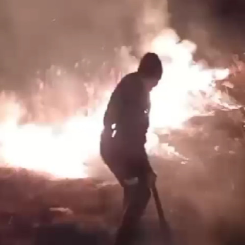 Incendiu devastator la Hlipiceni, în urma utilizării focului deschis