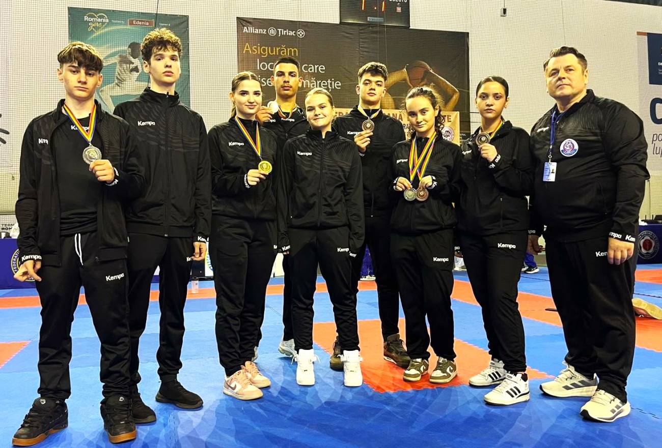 Sportivii de la CS Târgoviște cuceresc medalii la Campionatul Național de Karate