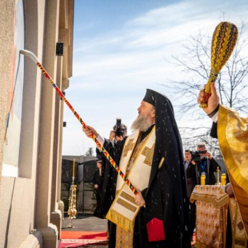 Capelă funerară nouă inaugurată în Mogoșoaia