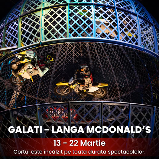 Circul „Orlando” revine la Galați cu un spectacol captivant