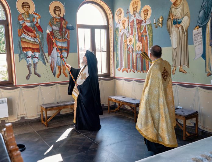 Capela din Mogoșoaia, sfințită în prezența oficialităților locale