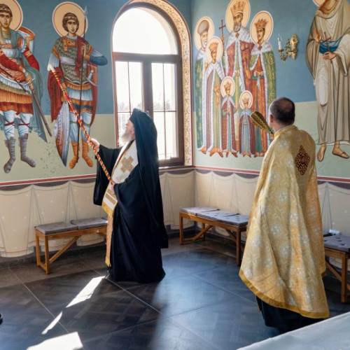 Capela din Mogoșoaia, sfințită în prezența oficialităților locale