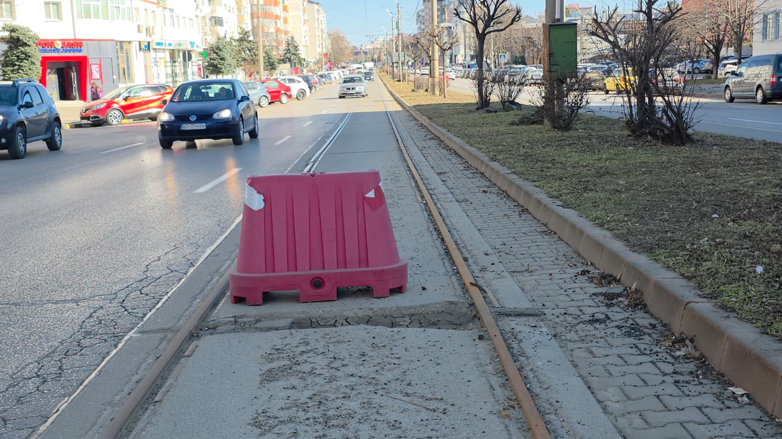 Gangul de pe Calea Națională din Botoșani rămâne blocat de luni