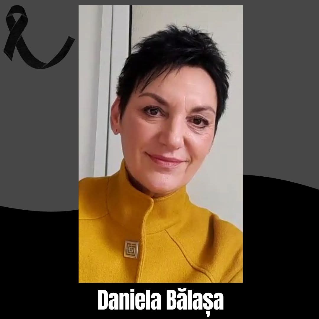 Înmormântarea Danielei Bălașa, șef al Inspecției Sociale Olt, anunțată cu regret