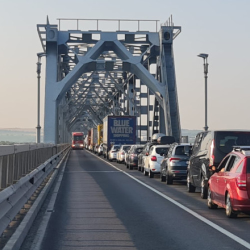 Trafic suspendat pe podul Giurgiu-Ruse pe 12 martie pentru reparații