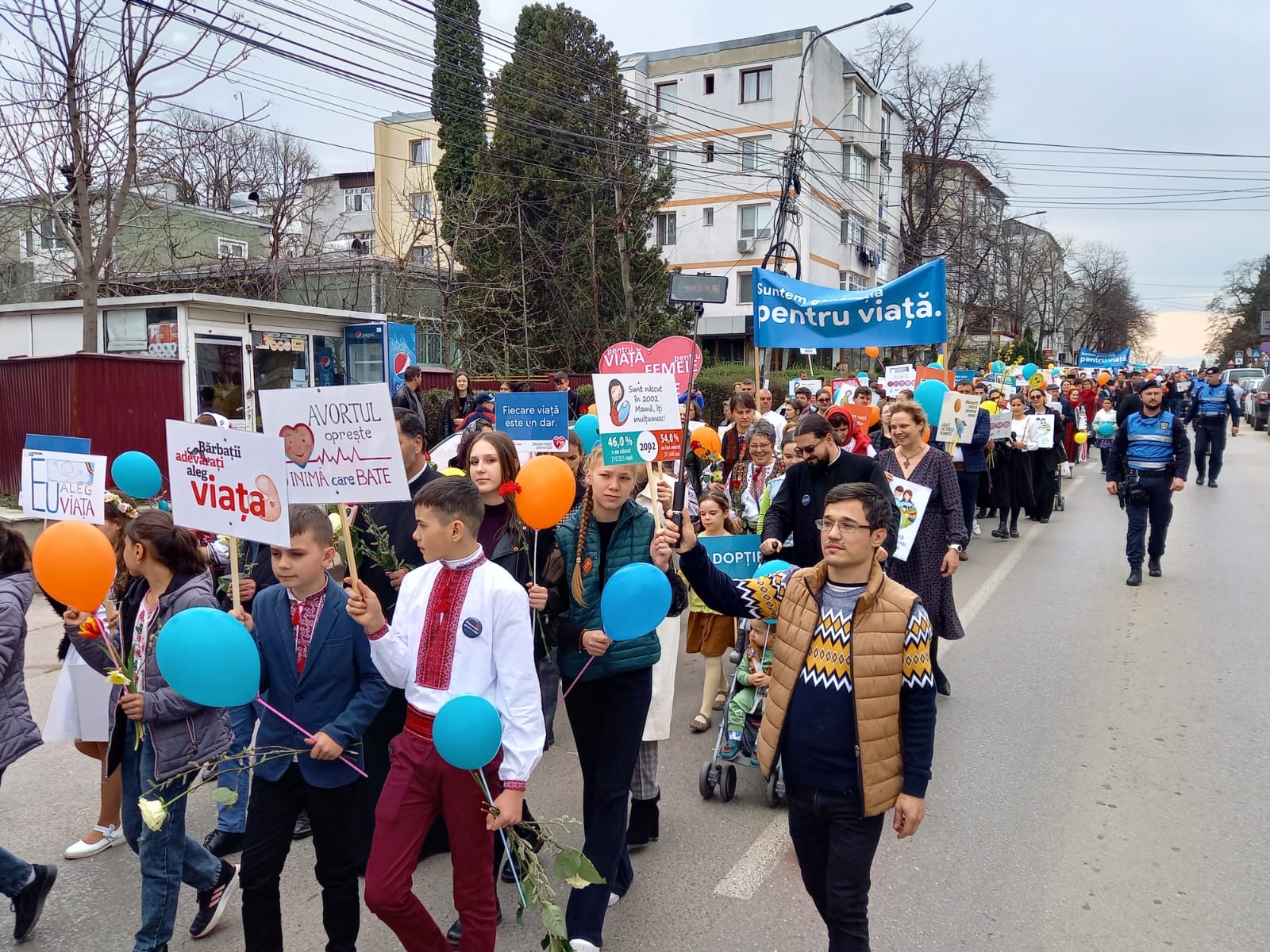 Marșul pentru Viață, un eveniment de solidaritate în Arhiepiscopia Iașilor