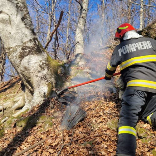 ISU Dâmbovița lansează apeluri la responsabilitate, în fața incendiilor de vegetație