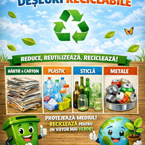 ADI Salubritate reamintește importanța colectării corecte a deșeurilor reciclabile