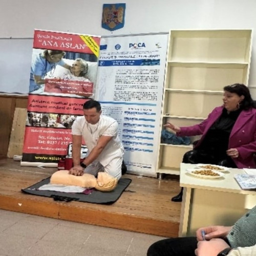 Angajații Serviciului de Probațiune Vrancea, instruiți în prim ajutor