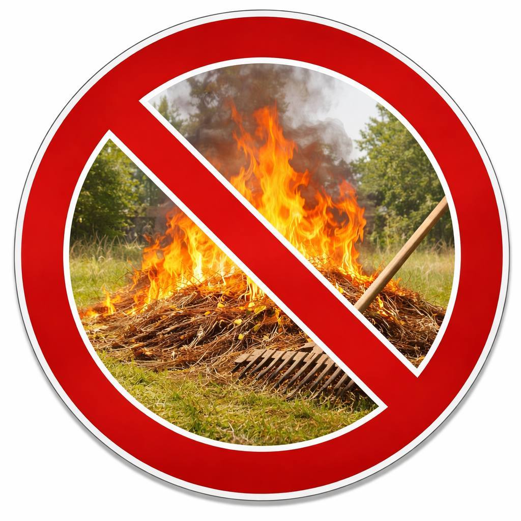 Primăria Bezdead avertizează despre riscurile arderii vegetației uscate