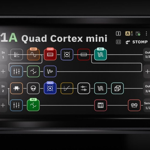 Modelator de amplificatoare Quad Cortex mini: Toată puterea, jumătate din dimensiune