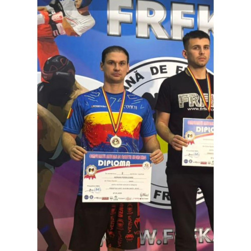 Un polițist din Neamț devine vicecampion național la Freestyle Kickboxing