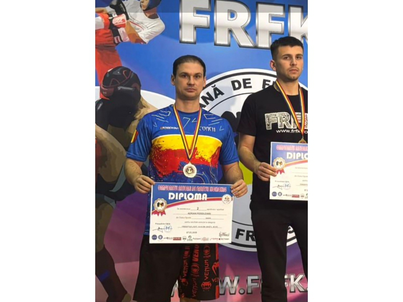 Un polițist din Neamț devine vicecampion național la Freestyle Kickboxing