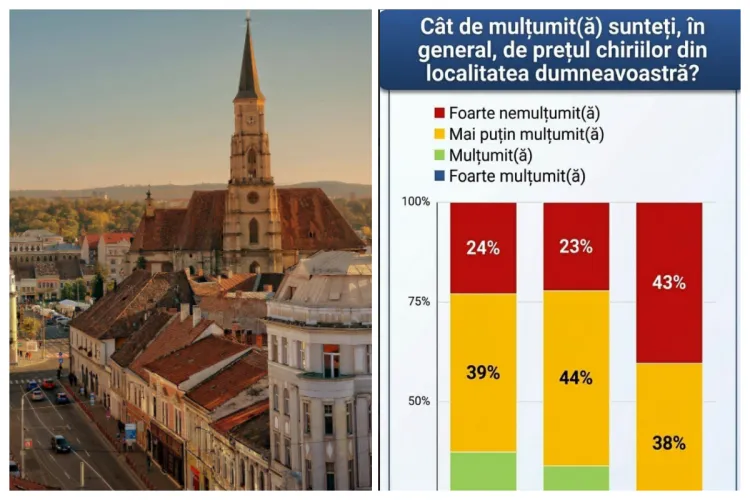 Cluj-Napoca, orașul cu cele mai nemulțumite locuitori privind chiriile