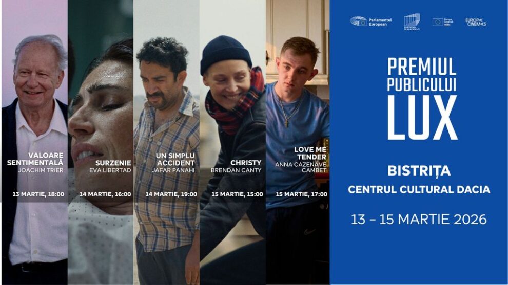Bistrița găzduiește proiecții gratuite pentru premiile cinematografice europene
