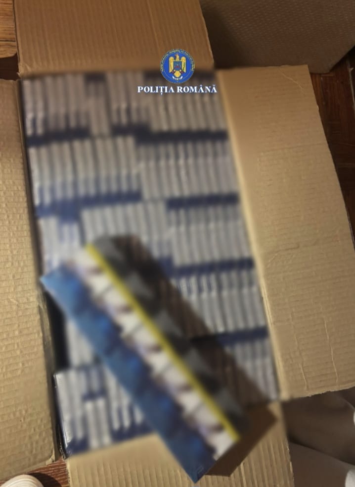 Poliția giurgiuveană a realizat percheziții pentru combaterea contrabandei cu țigări