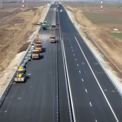 Lucrările la autostrada A7 între Adjud și Răcăciuni aproape finalizate
