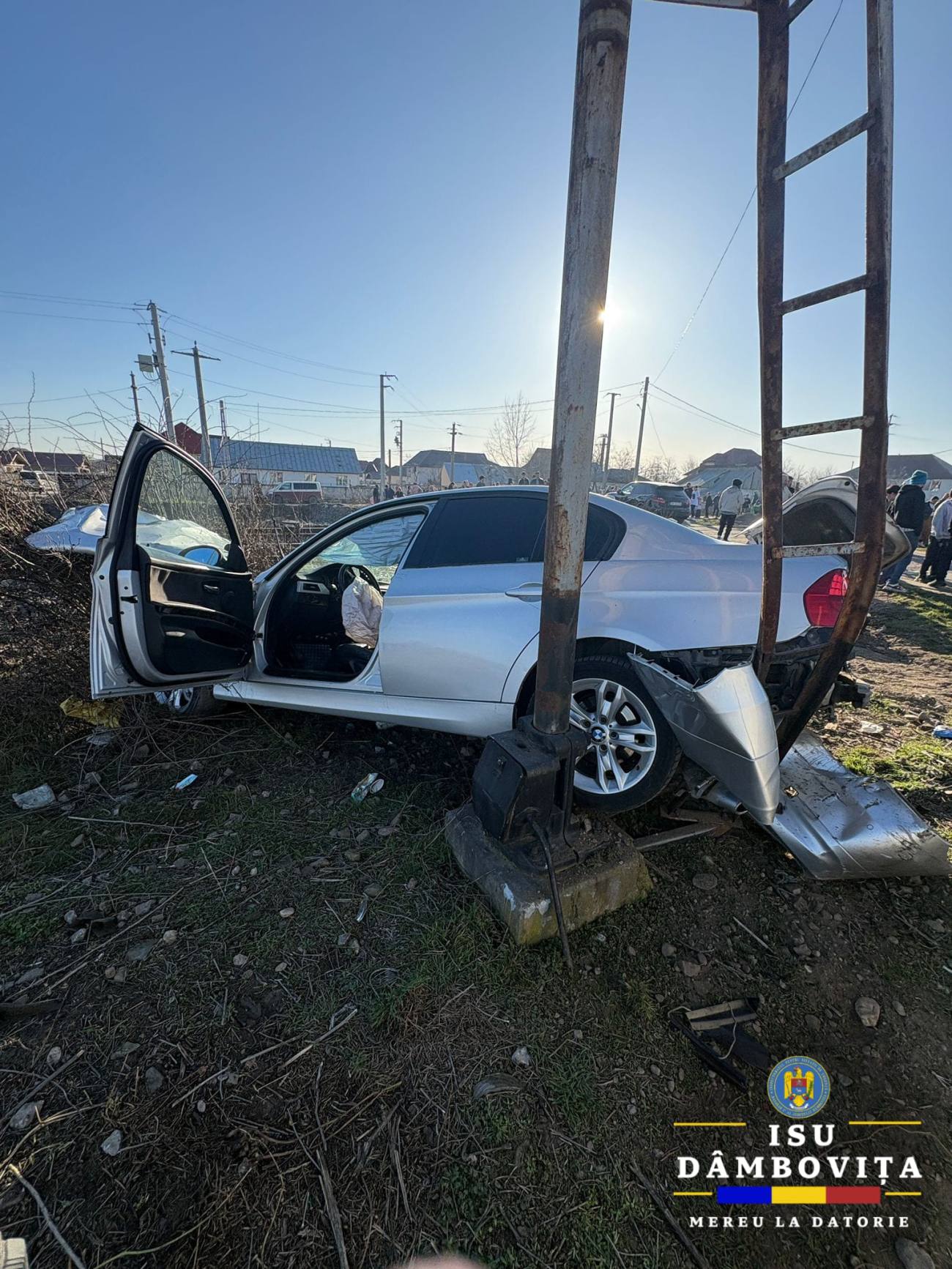 Accident feroviar la Voia: patru răniți și trafic blocat