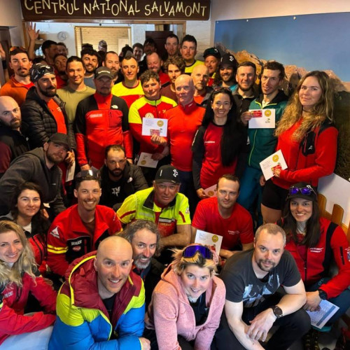 Evaluarea Națională Salvamont a avut loc în Munții Bucegi