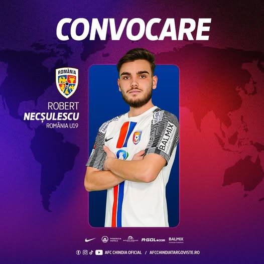 Robert Necșulescu, convocat la naționala U19 a României