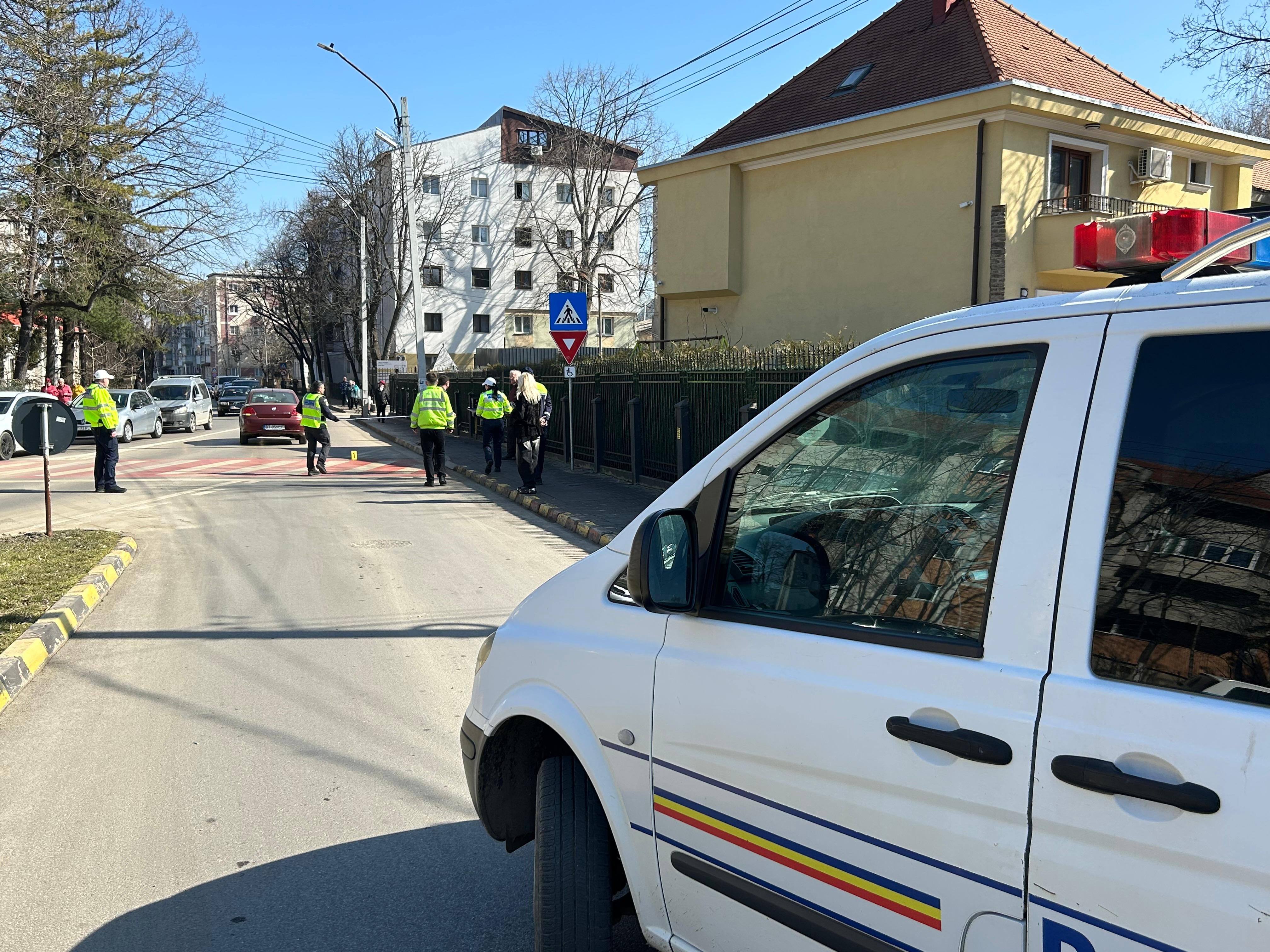 Accident grav pe o trecere de pietoni în Botoșani