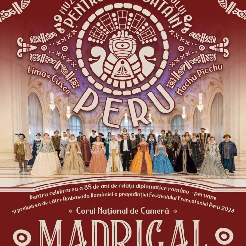 Corul Madrigal în primul turneu din America de Sud în Republica Perú