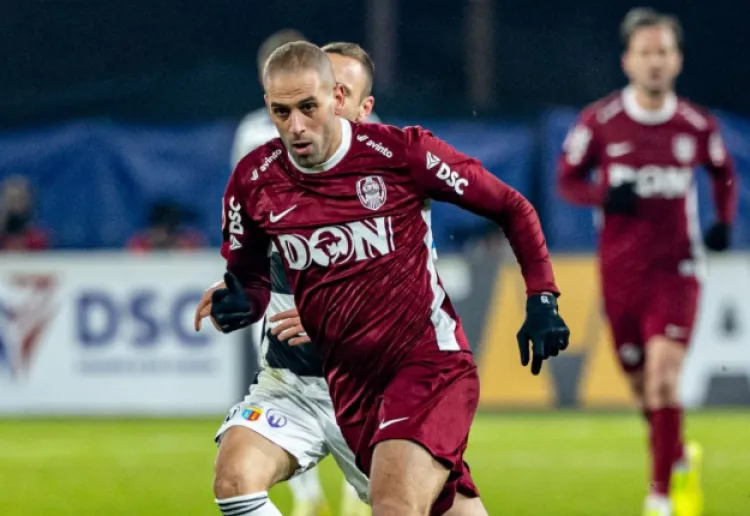Plecarea lui Islam Slimani de la CFR Cluj devine tot mai probabilă