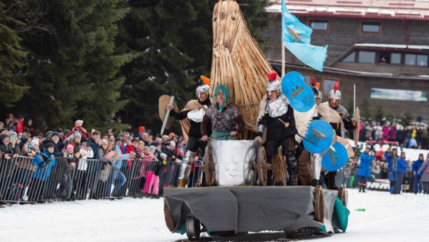 Olimpiada nebunilor revine la Harghita Bay pe 14 martie