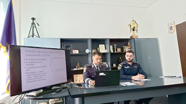 Polițiștii din Hunedoara intensifică acțiunile pentru siguranța rutieră