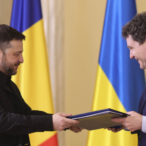 Nicușor Dan și Volodimir Zelenski semnează parteneriat strategic între România și Ucraina