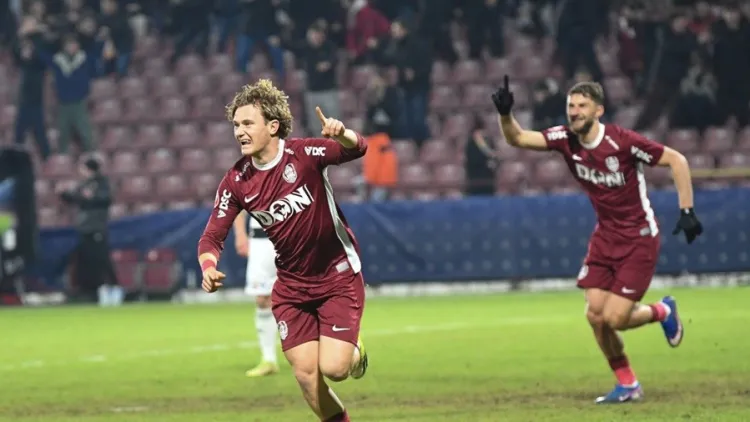 CFR Cluj obține a noua victorie consecutivă în SuperLiga