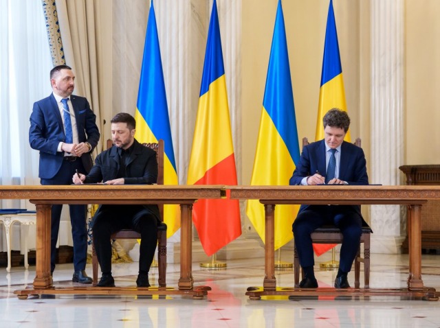 Nicușor Dan și Volodimir Zelenski colaborează pentru producția de drone în România