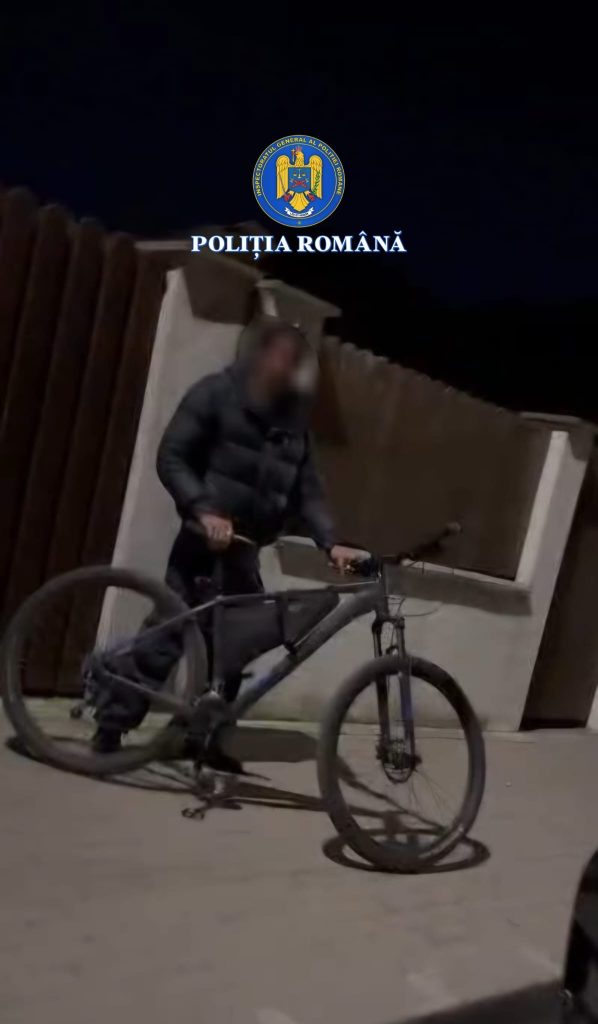Furt de bicicletă în Târgu Jiu: bărbat reținut de polițiști