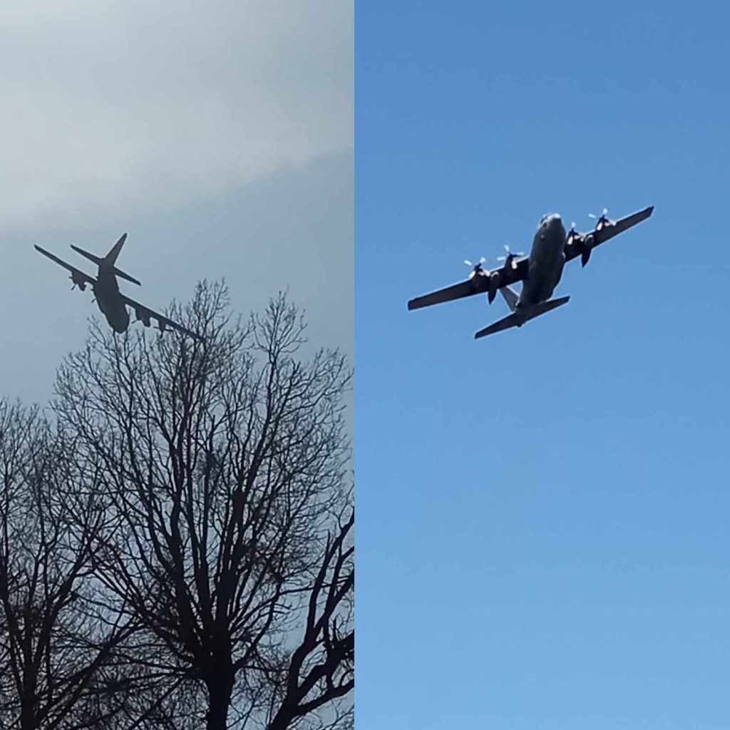 Avioane militare survolează România, lăsând în urmă bubuituri puternice