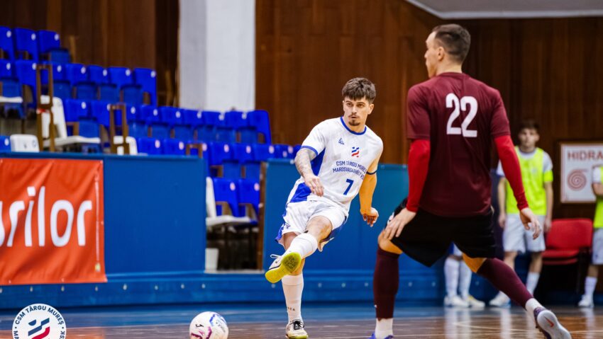 CSM Târgu Mureș întâlnește Autobergamo Deva în play-off-ul Ligii I de futsal
