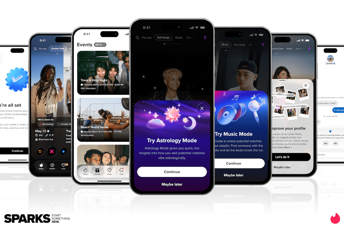 Tinder încearcă să atragă din nou utilizatorii cu evenimente IRL și întâlniri rapide virtuale