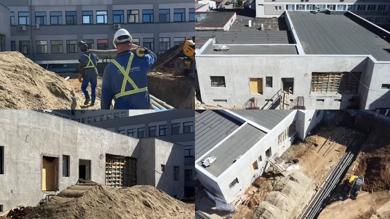 Extinderea Unității de Primiri Urgențe din Târgoviște, în plină desfășurare