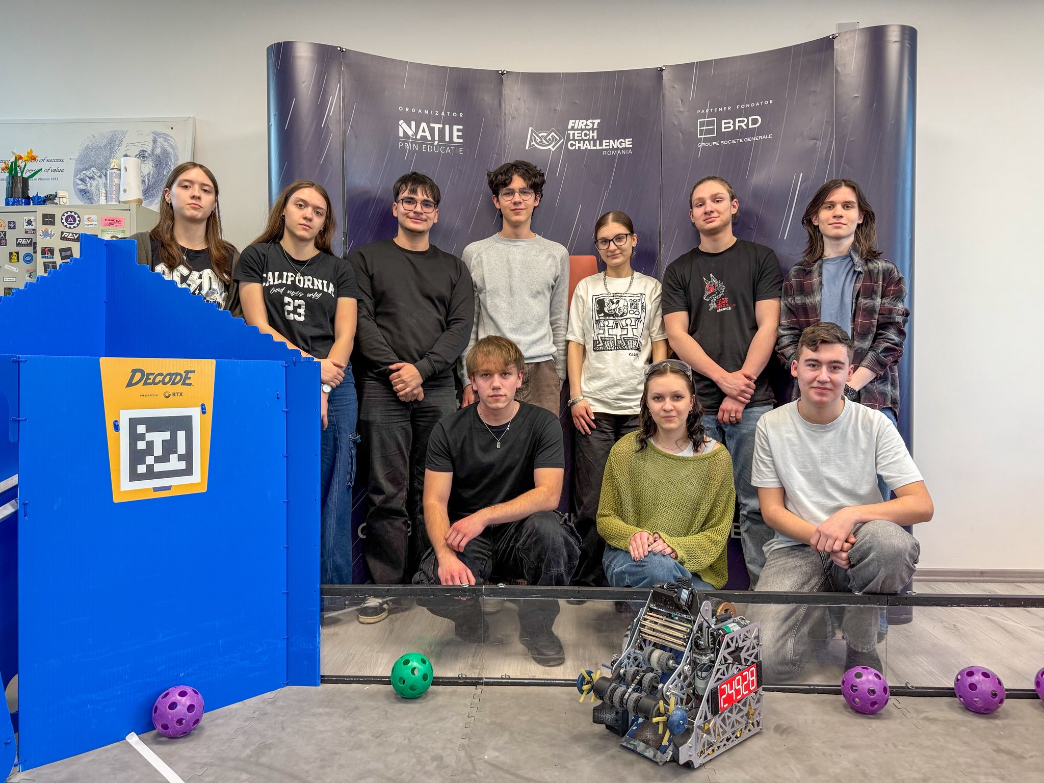 Echipa Hyperion Robotics participă la Campionatul Național de Robotică din București