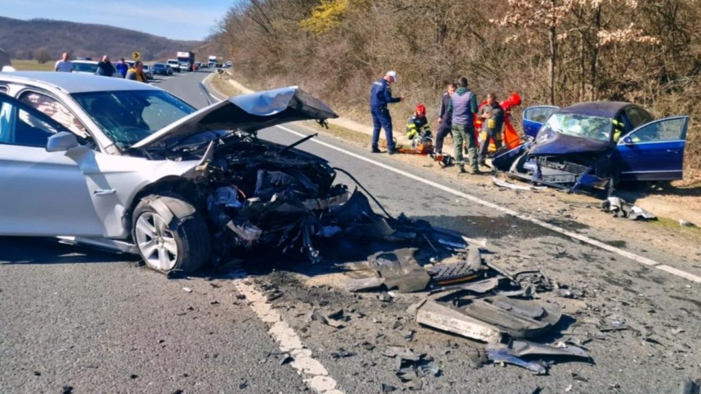 Accident rutier grav pe DN 76, în Târnava de Criș