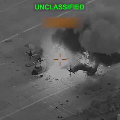 Statele Unite publică imagini cu atacurile asupra avioanelor iraniene