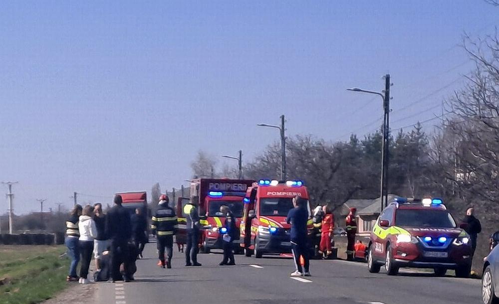 Accident mortal pe DN1 între Groși și Tinăud, județul Bihor