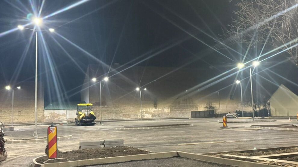 Primăria Bistrița investește în parcarea de pe str. Bistricioarei