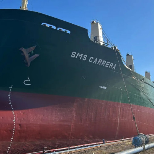 Coliziune între navă și macara plutitoare în Portul Constanța