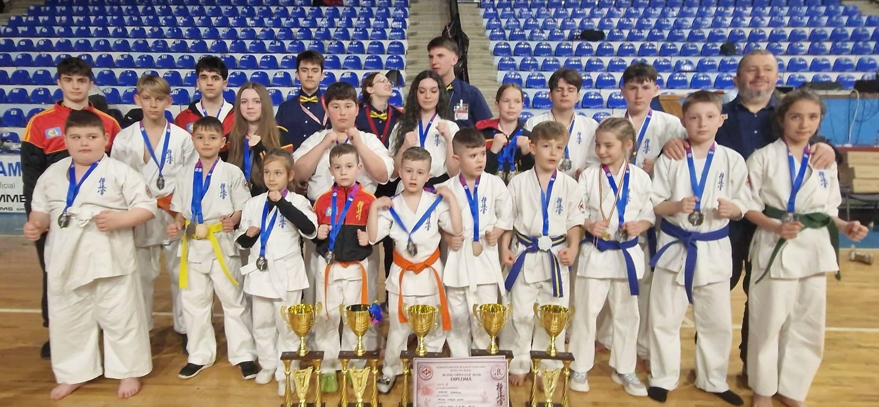 Karatiștii din Tulcea strălucesc la Buzău Open Cup 2026