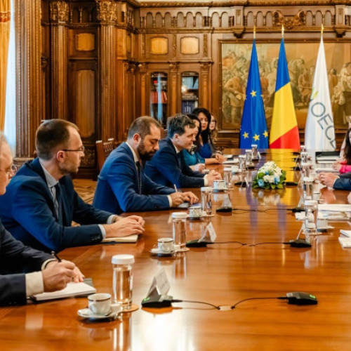 Nicușor Dan discută despre aderarea României la OCDE cu secretarul general Mathias Cormann